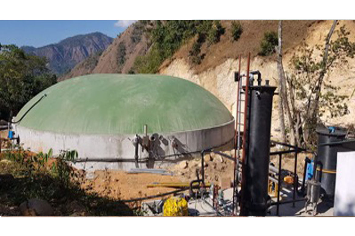 Khilung Kalika biogas power plant, Nepal